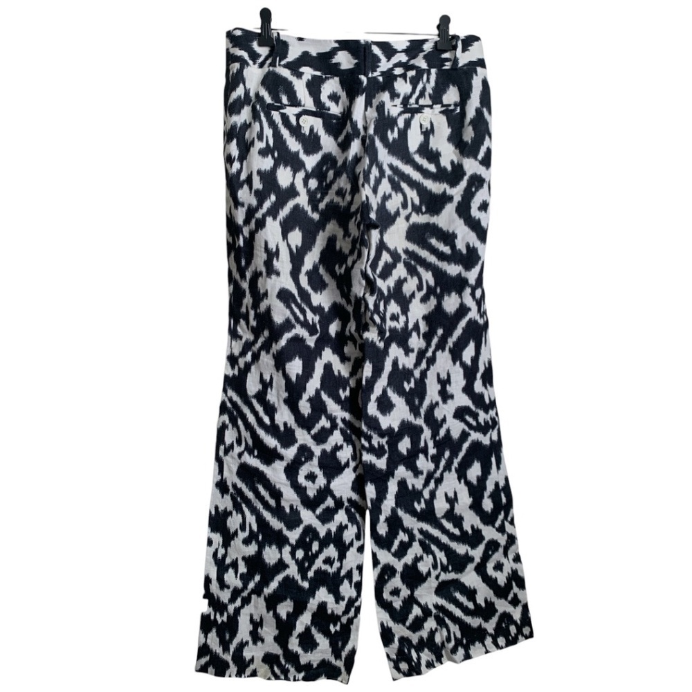 Ann Taylor Loft Women's Pants Size 4 Wide Leg 100% Linen - Picture 2 of 7